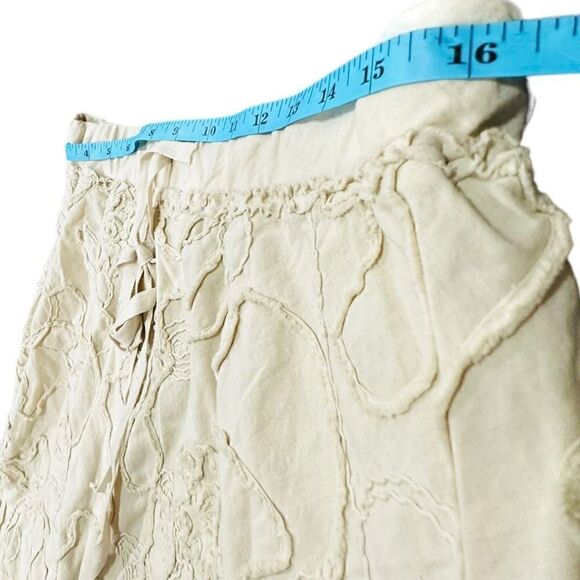 MAX STUDIO Khaki A Line Embroidery NWT Fully Lined Size Large $78 MSRP - Picture 7 of 10